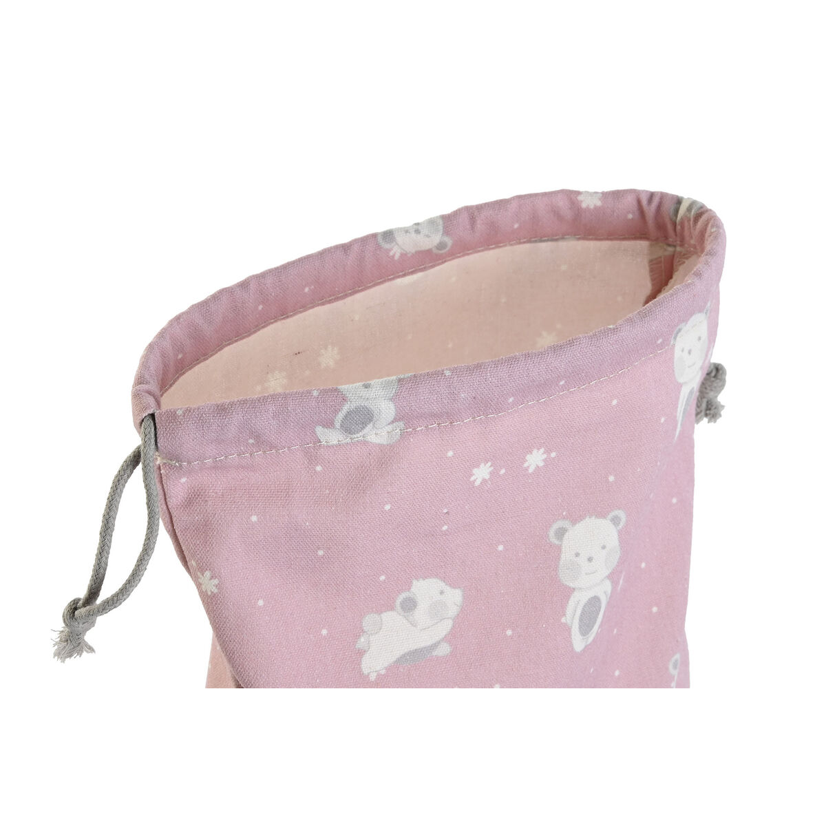 Väska DKD Home Decor Blå Vit Rosa osos 24 x 2 x 26 cm (2 antal) - 3