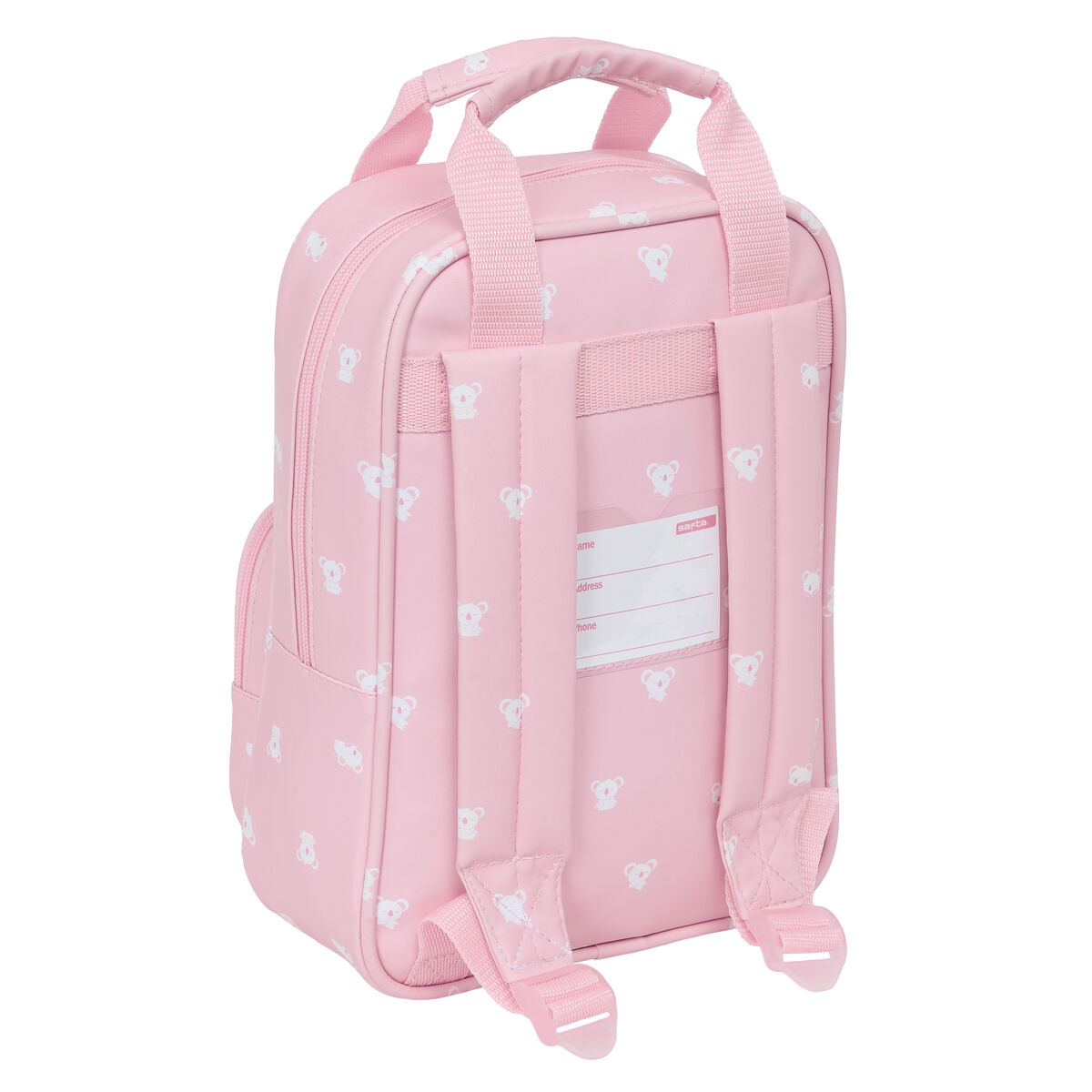 Barnryggsäck Safta Koala Rosa 20 x 28 x 8 cm - 3