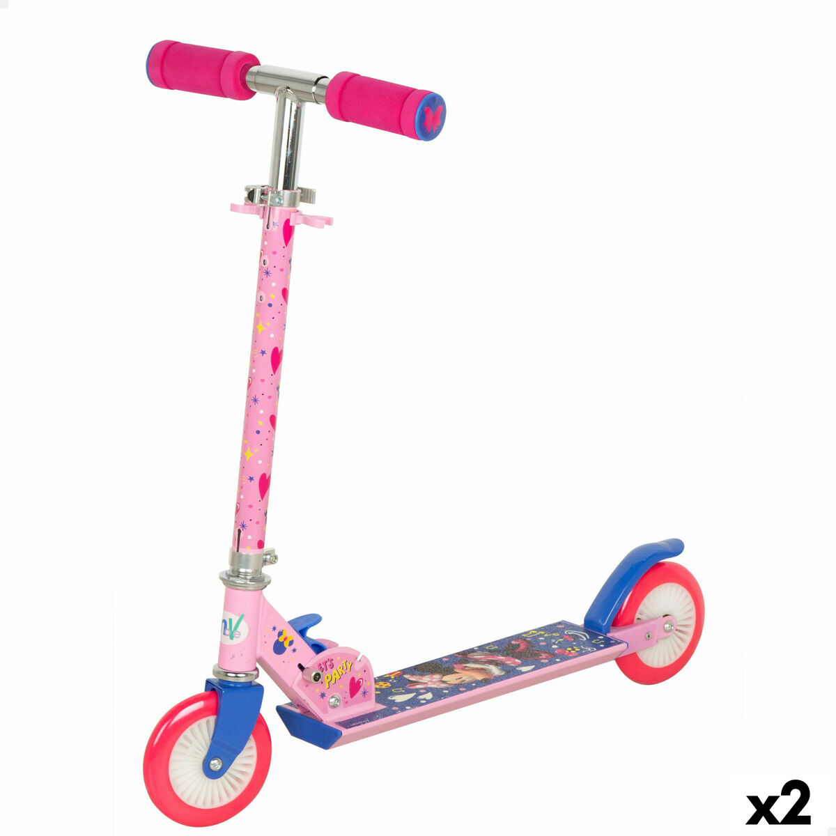 Skooter Minnie Mouse (2 antal)