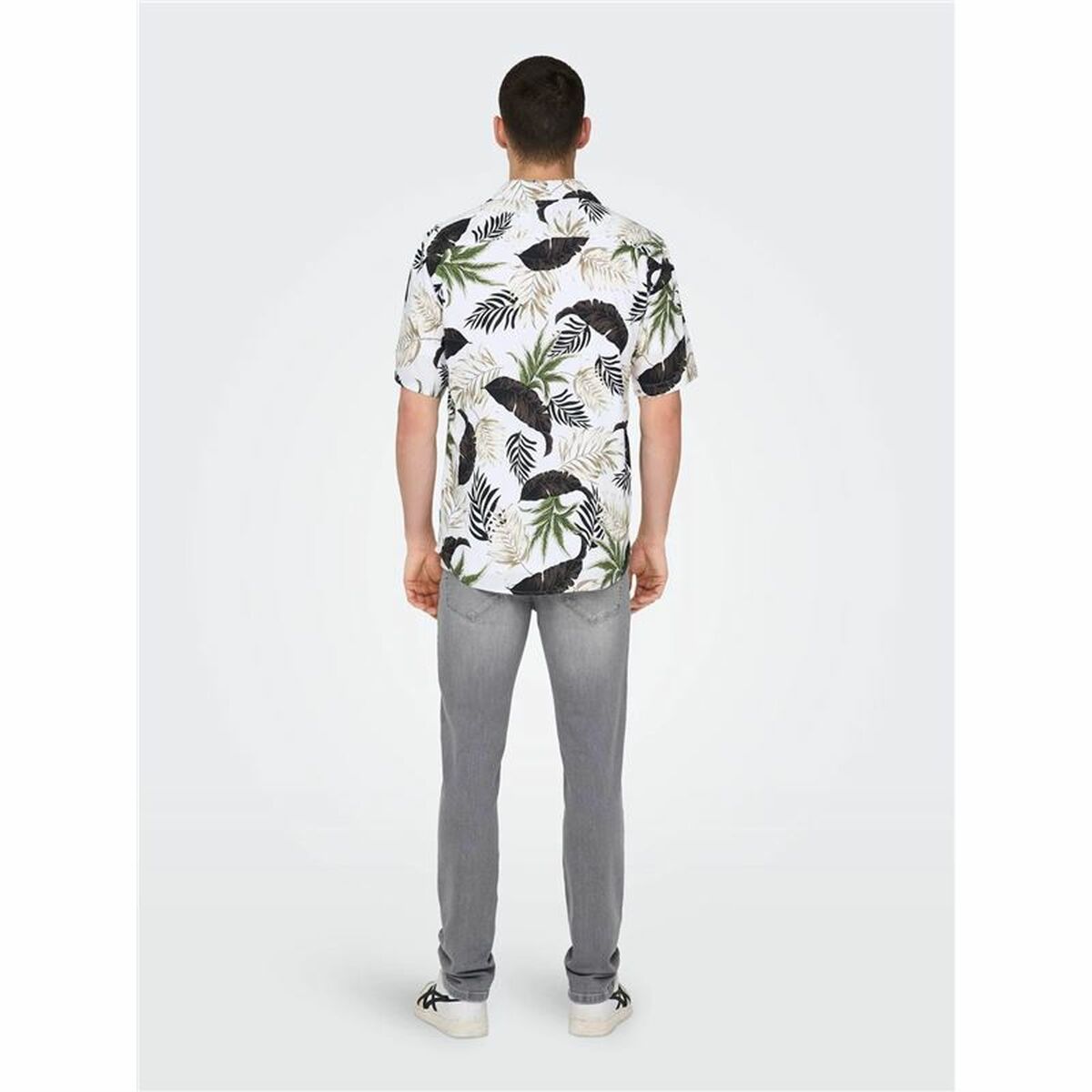 Skjorta Only & Sons Cuba Casual Kort slang - 4