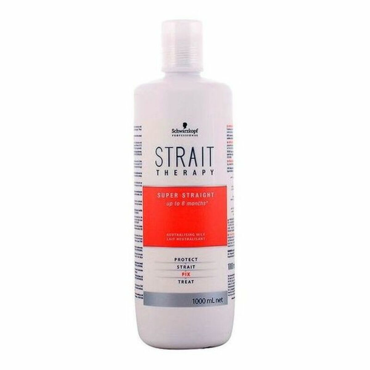 Uppmjukande och uppstramande lotion Schwarzkopf Strait Styling Therapy 1 L