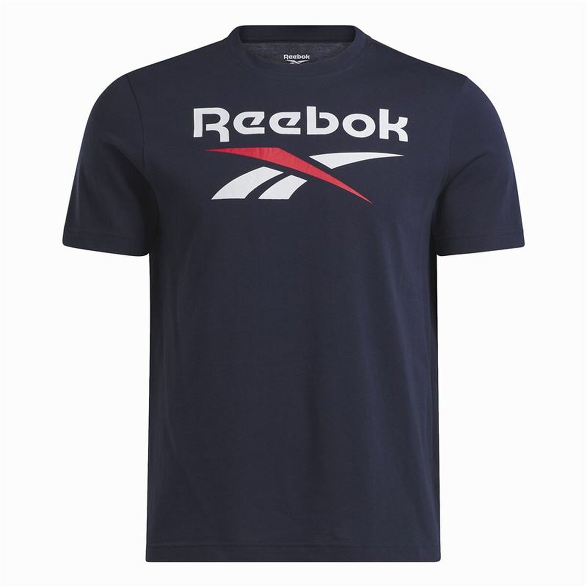 Tröja med huva Herr Reebok Marinblå
