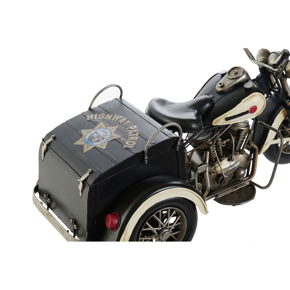 Prydnadsfigur DKD Home Decor Svart Grön Motorcykel Vintage 16 x 37 x 19 cm (2 antal) (1 antal) - 3