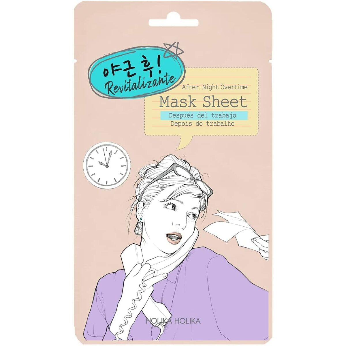 Ansiktsmask Holika Holika After Night Overtime - 2