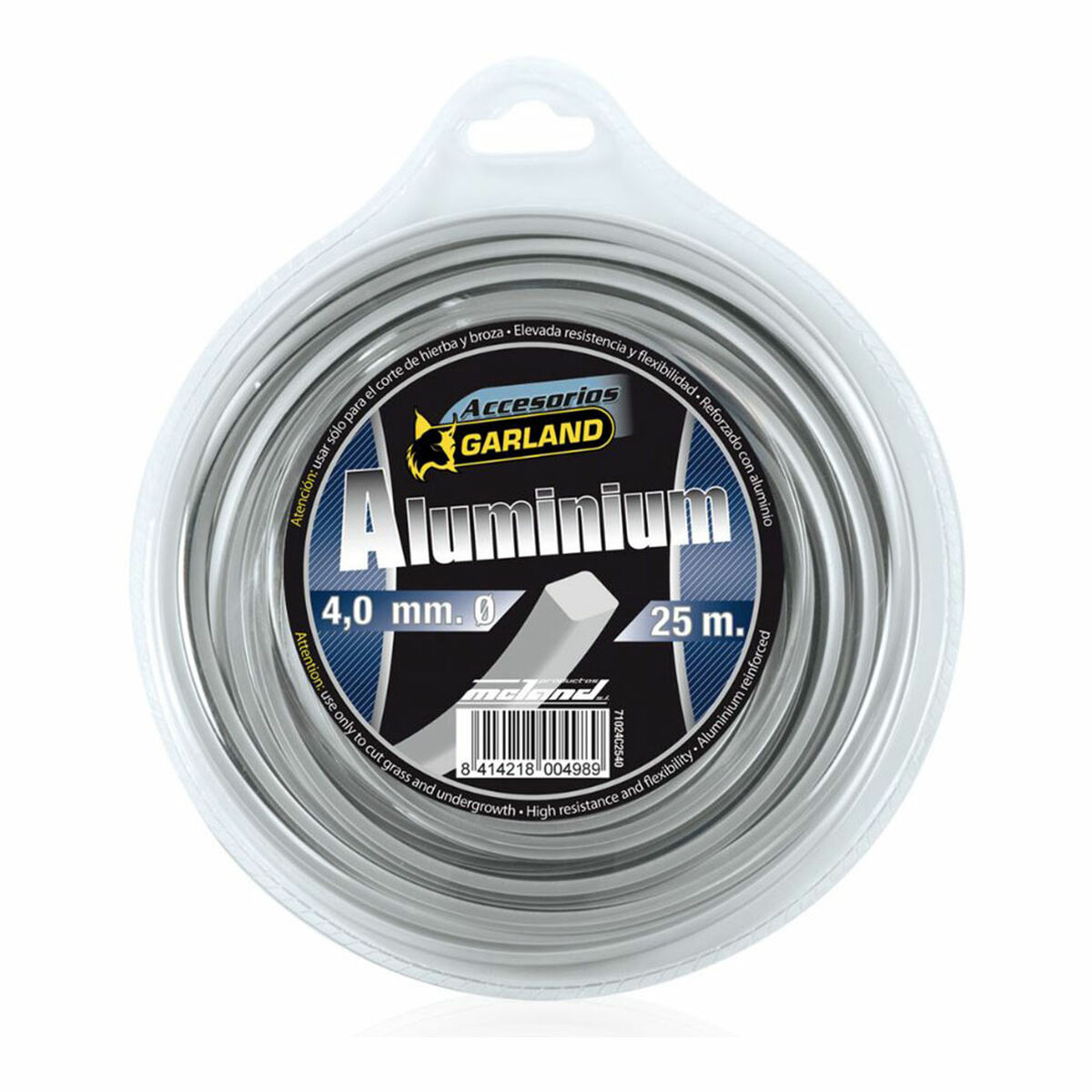Tråd till trimmer Garland C 71024C2540 Aluminium 25 m 4 mm - 2