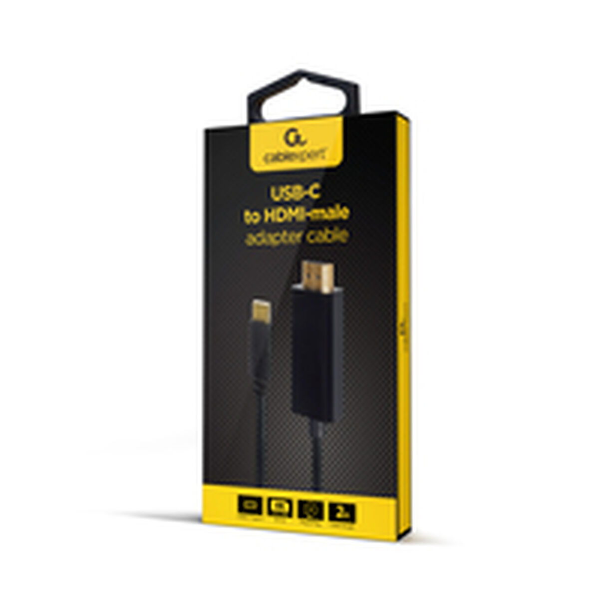 USB C till HDMI Adapter GEMBIRD A-CM-HDMIM-01 2 m - 4