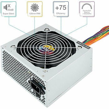 Strömtillförsel TooQ TQAPOLO-550SP ATX 550 W