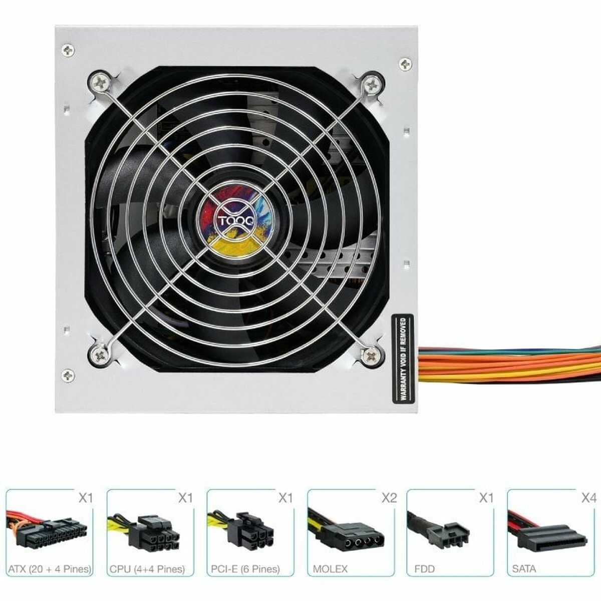 Strömtillförsel TooQ TQAPOLO-550SP ATX 550 W - 3