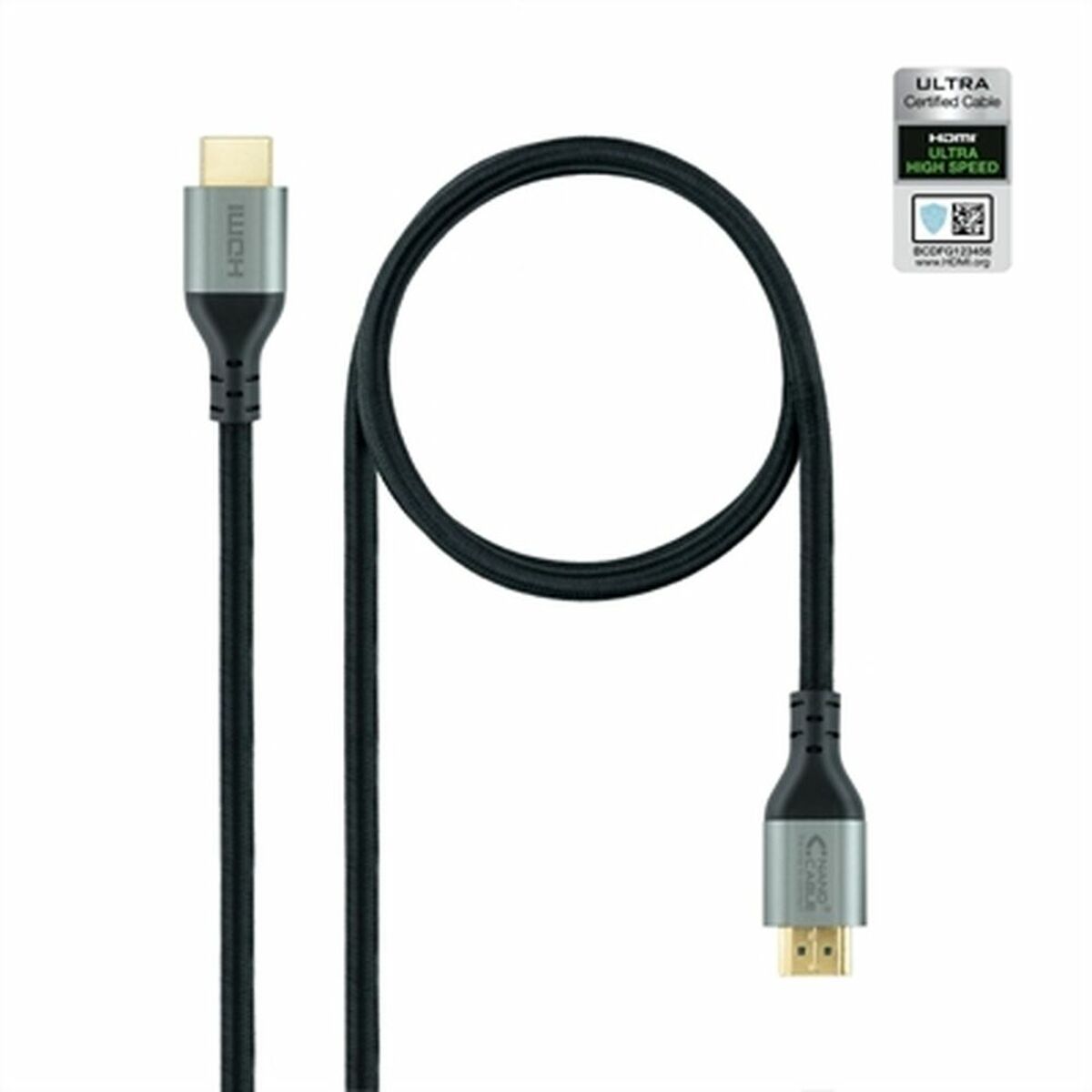 Kabel HDMI NANOCABLE 10.15.8101 1 m Svart - 3
