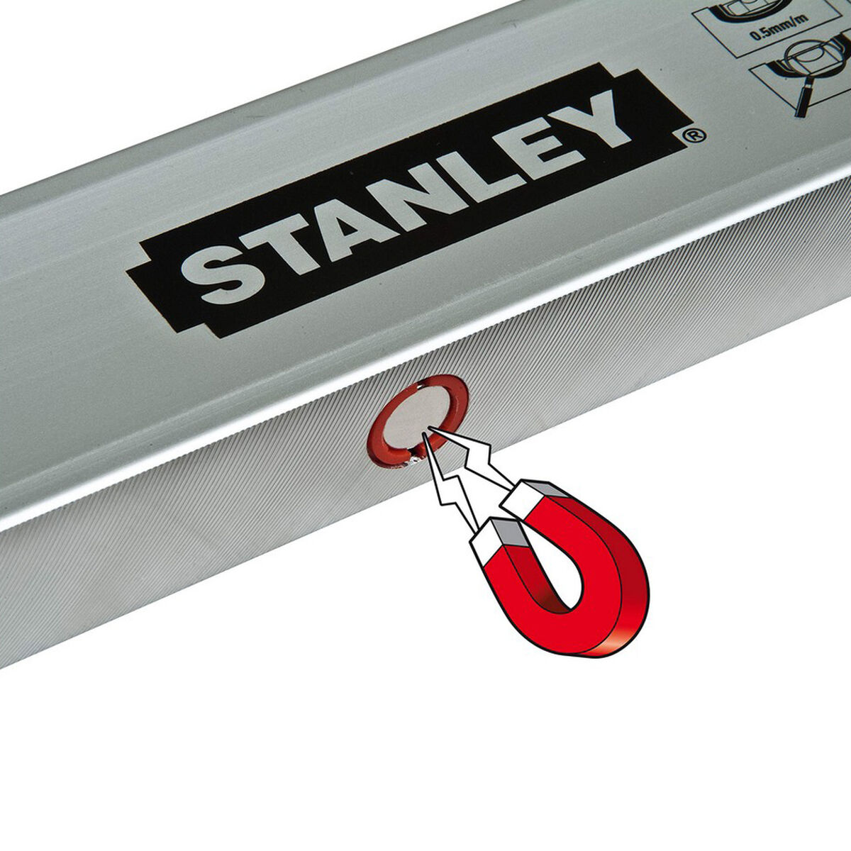 Vattenpass Stanley Classic Magnetic 60 cm - 6