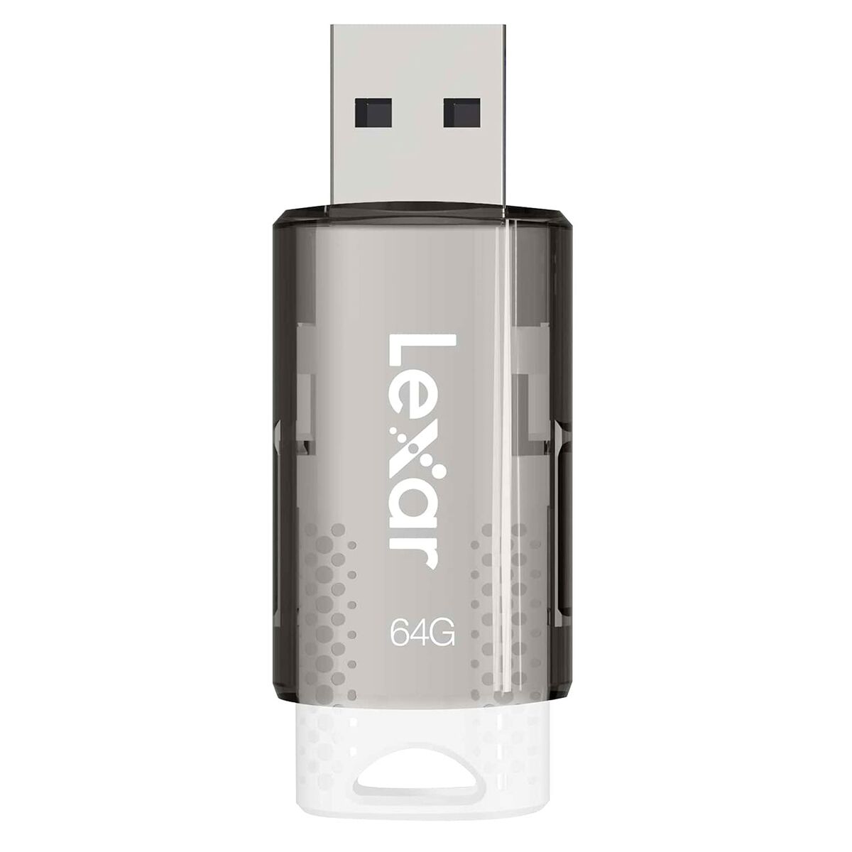 USB-minne Lexar JumpDrive® S60 Vit Svart 64 GB (1 antal)