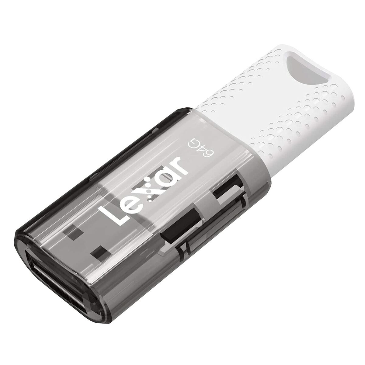 USB-minne Lexar JumpDrive® S60 Vit Svart 64 GB (1 antal) - 3