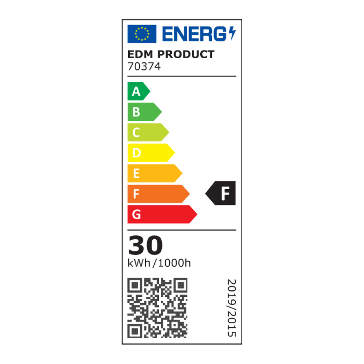 Floodlight/Projektorlampa EDM 70374 Vit F 30 W 2100 Lm (6400 K) - 7
