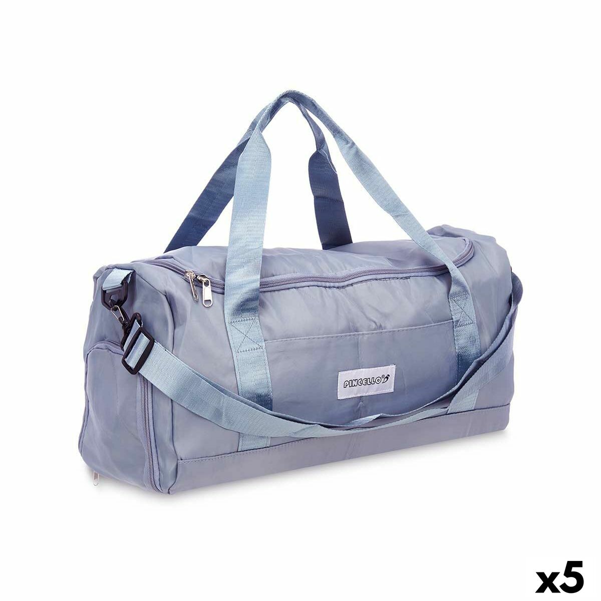 Sportväska Pincello Blå Tyg 46 x 25 x 28 cm (5 antal)