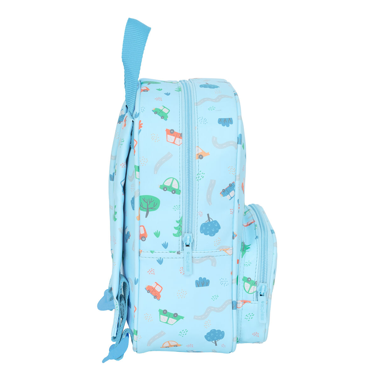 Barnryggsäck Safta Coches Blå 22 x 27 x 10 cm - 3
