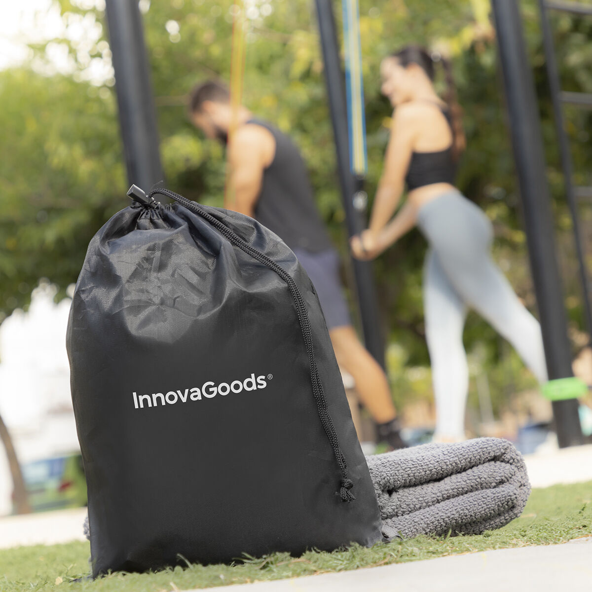 Set med motståndsband, tillbehör och träningsguide Rebainer InnovaGoods 5 antal - 41