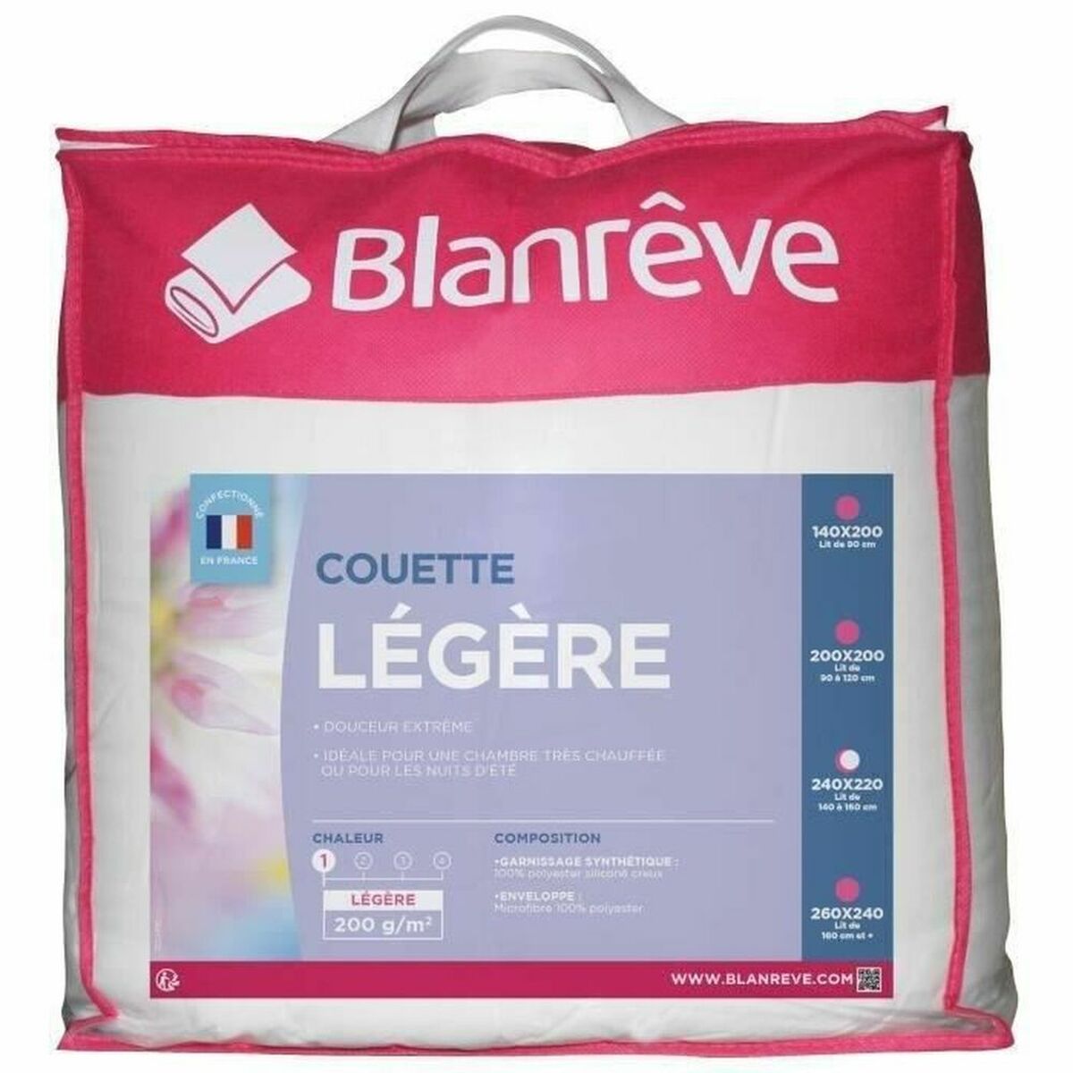 Duntäcke Blanreve Vit 220 x 240 cm - 4