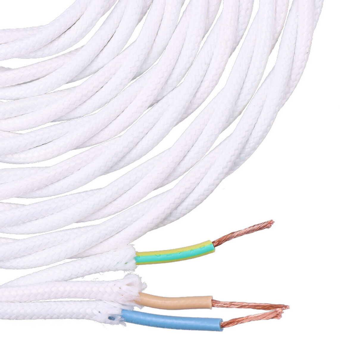 Kabel EDM 11888 Vit 3 x 1 mm 5 m - 6
