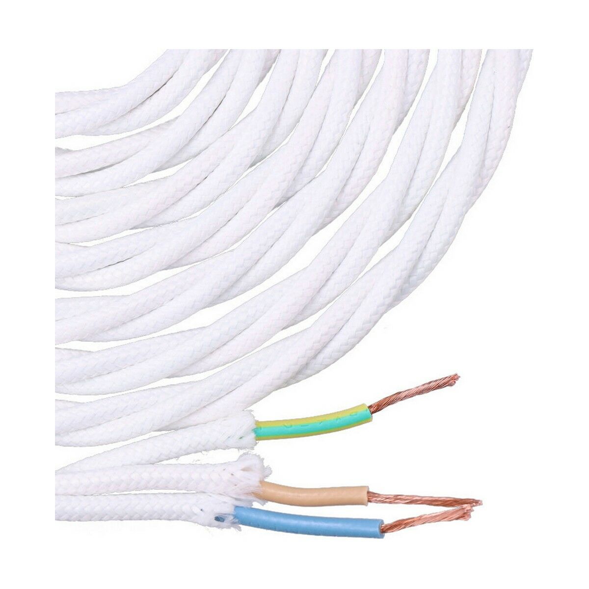 Kabel EDM 11888 Vit 3 x 1 mm 5 m - 2