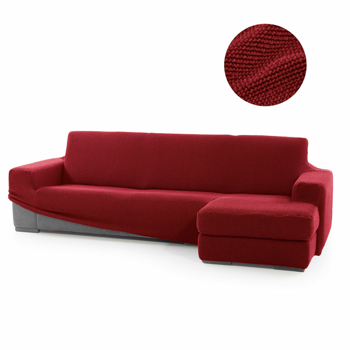 Chaise longue-omslag med kort högerarm Sofaskins NIAGARA 210 - 340 cm - 4