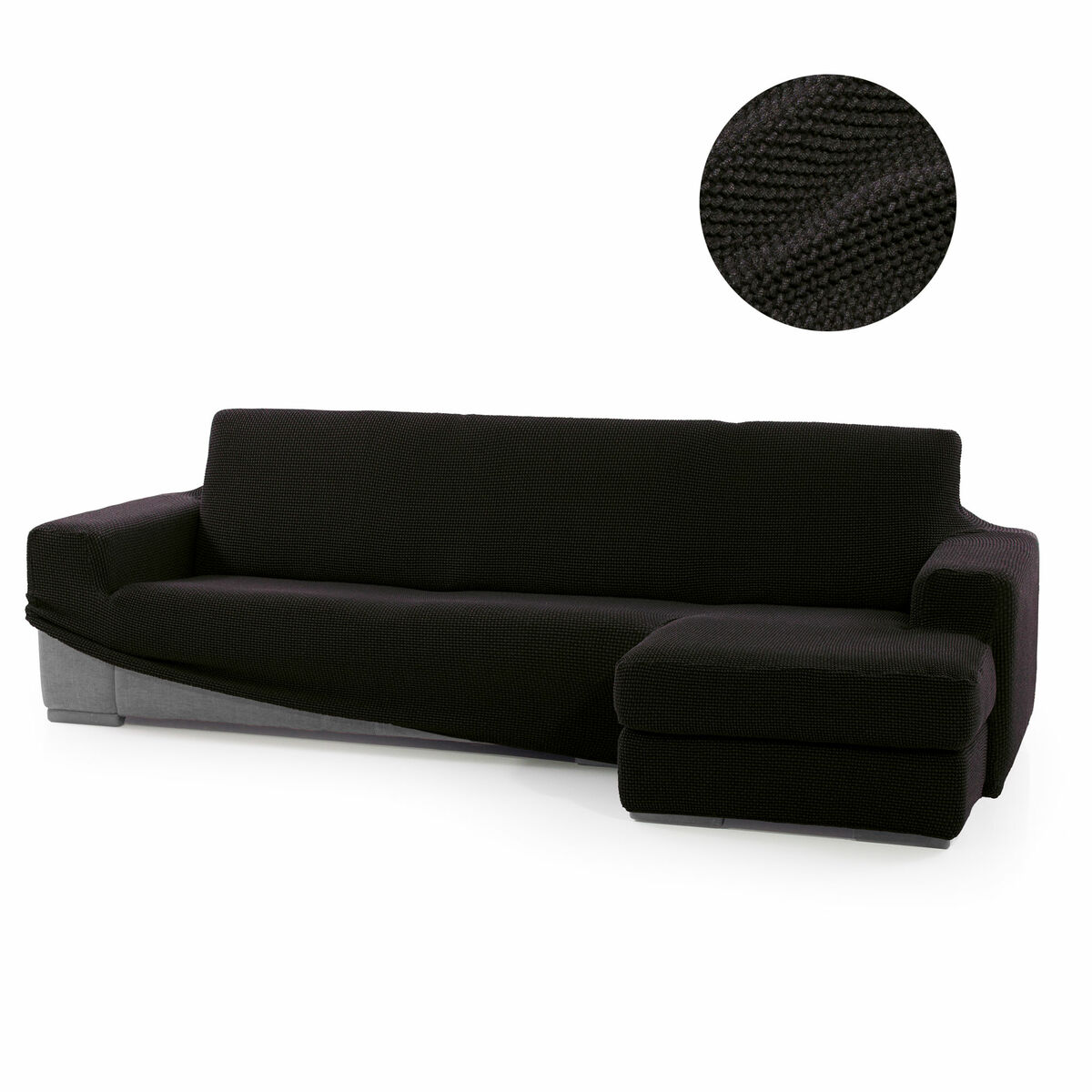 Chaise longue-omslag med kort högerarm Sofaskins NIAGARA 210 - 340 cm - 6