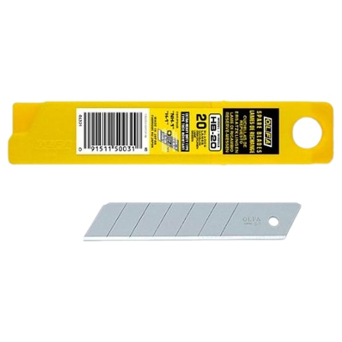 Skärblad Olfa 10 x 2,5 cm (6 antal) - 2