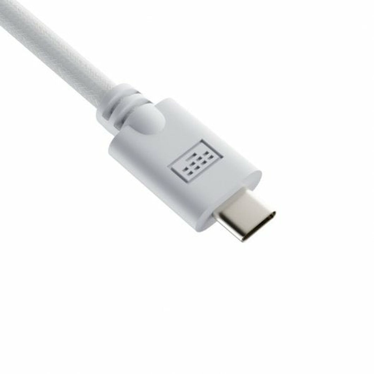 USB A till USB-C Kabel Newskill Vit - 4