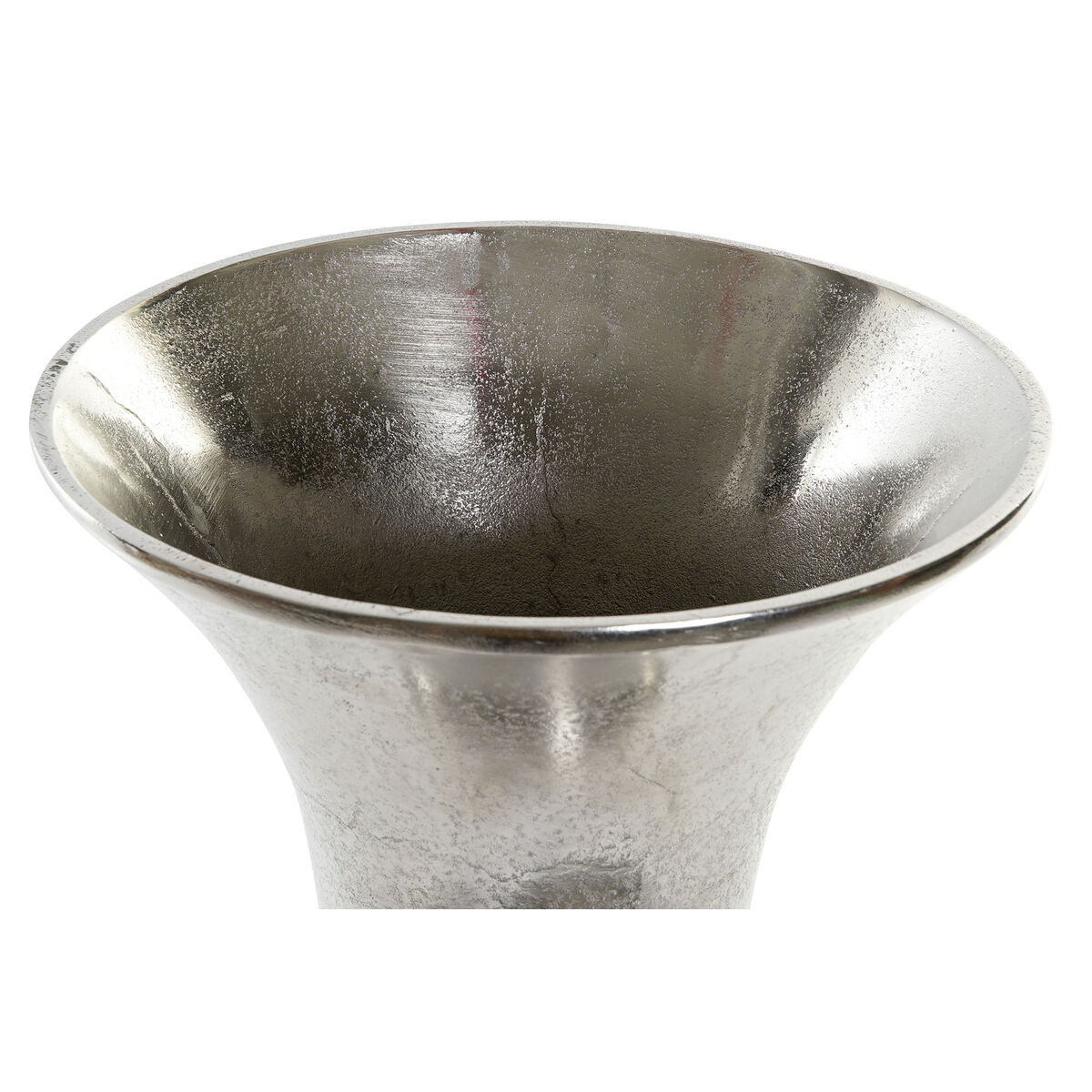 Vas Home ESPRIT Silvrig Aluminium Modern Vinglas 24 x 24 x 49 cm - 2