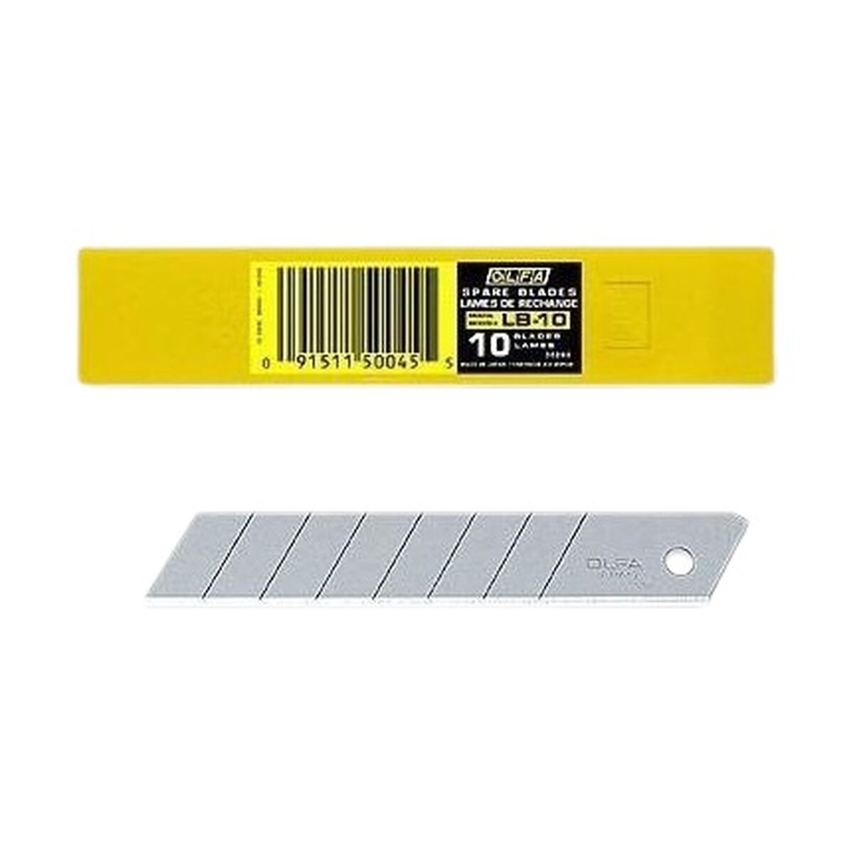 Skärblad Olfa 10 x 1,8 cm (6 antal) - 2