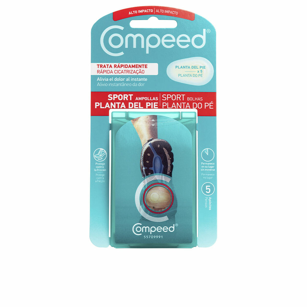 Plåster för blåsor Compeed 5 antal Fotsulan - 2