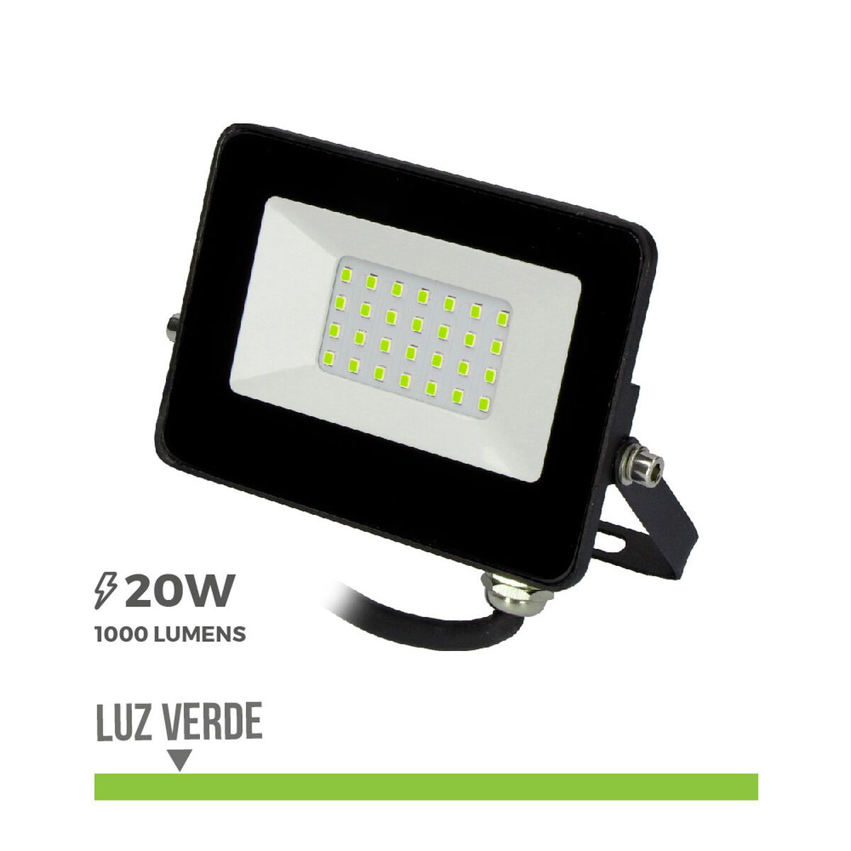 Floodlight/Projektorlampa EDM 70318 Grön - 3