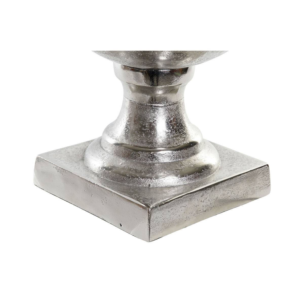 Vas Home ESPRIT Silvrig Aluminium Modern Vinglas 28,5 X 28,5 X 61,5 cm - 3