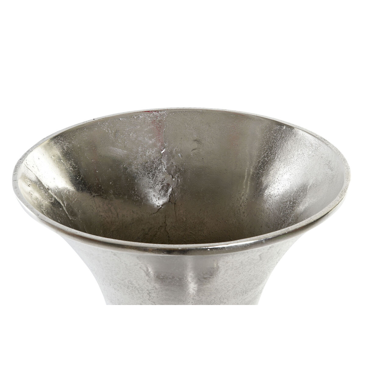 Vas Home ESPRIT Silvrig Aluminium Modern Vinglas 28,5 X 28,5 X 61,5 cm - 2