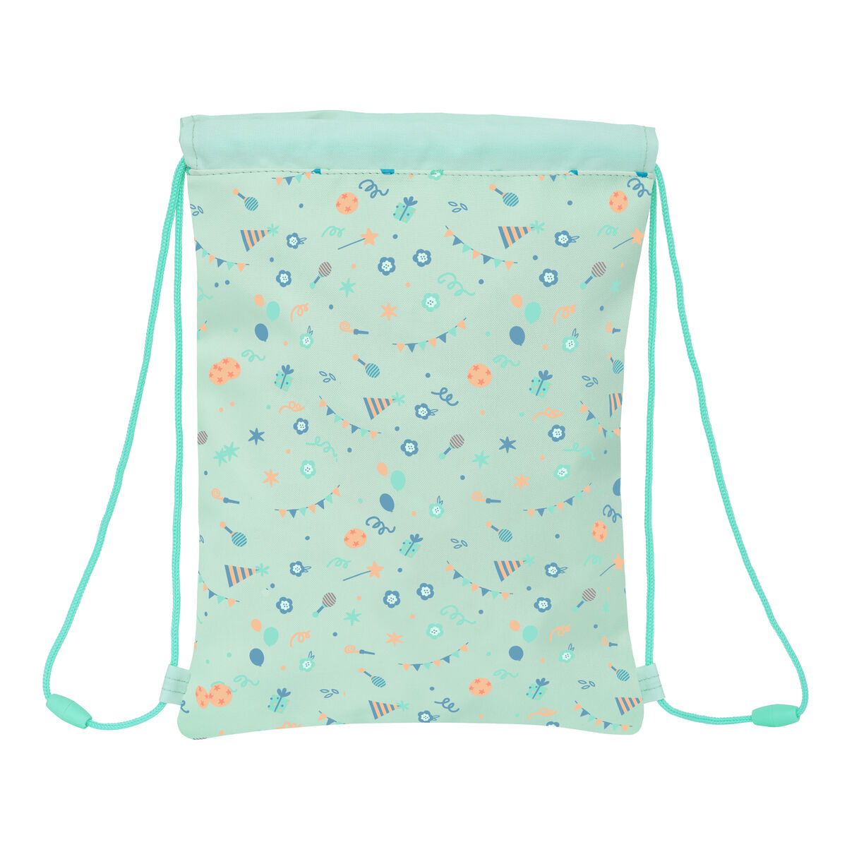 Skopåse med remmar Safta Fiesta Grön 26 x 34 x 1 cm - 3
