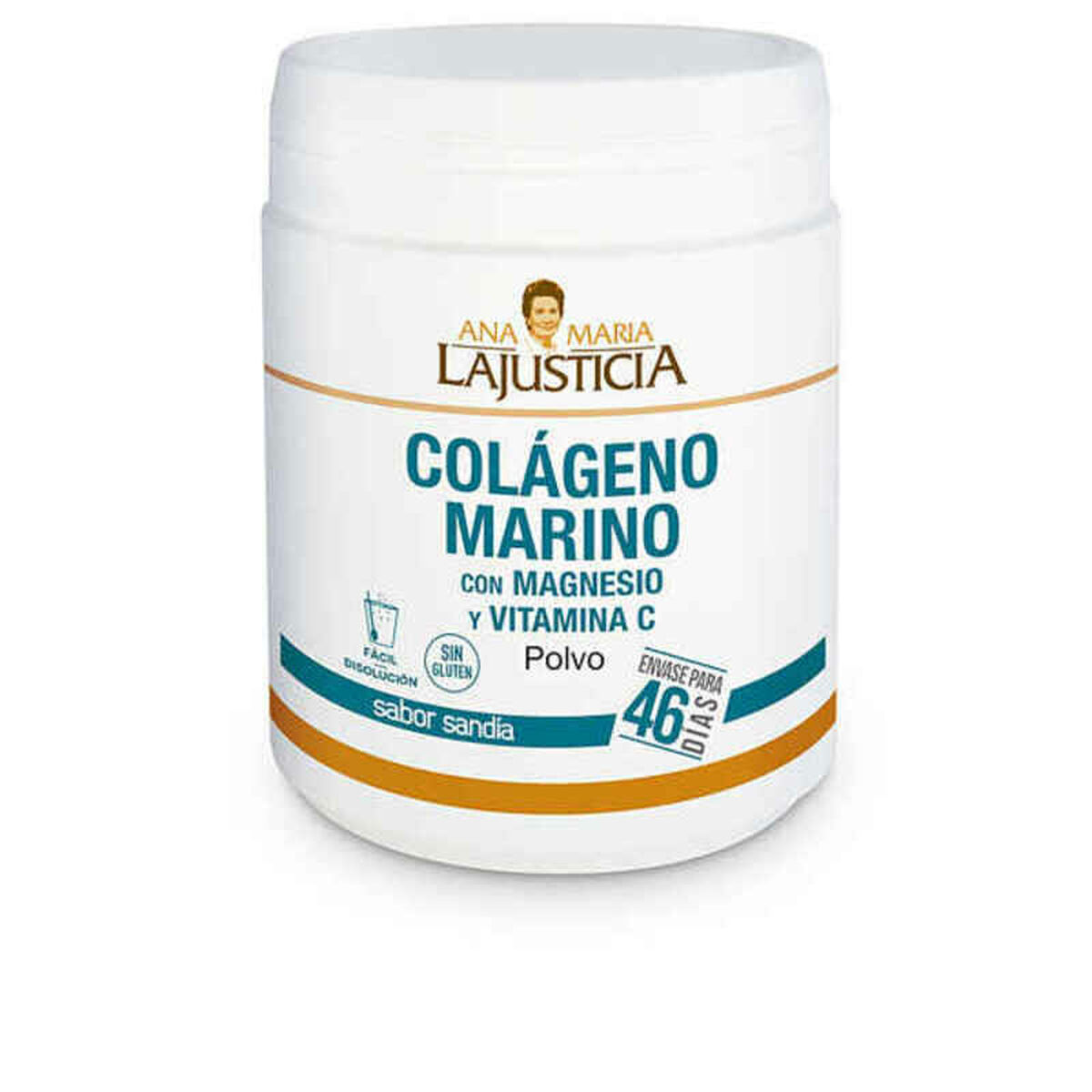 Kollagen Ana María Lajusticia COLÁGENO MARINO + MAGNESIO + VITAMINA C 135 g