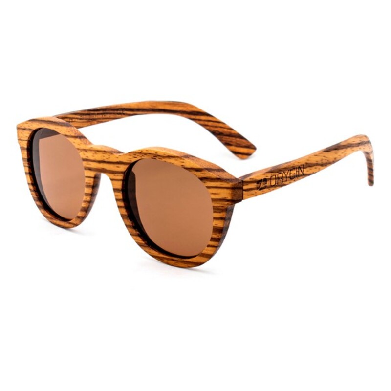 Unisexsolglasögon Orygin WOOD-B Ø 45 mm - 2