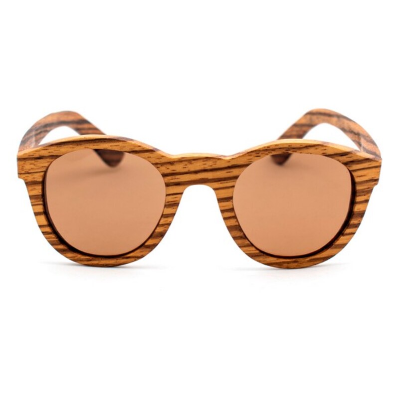 Unisexsolglasögon Orygin WOOD-B Ø 45 mm - 3
