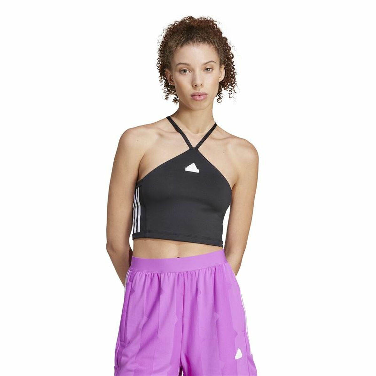 Tanktop, Dam Adidas Summer Triangle Svart - 2