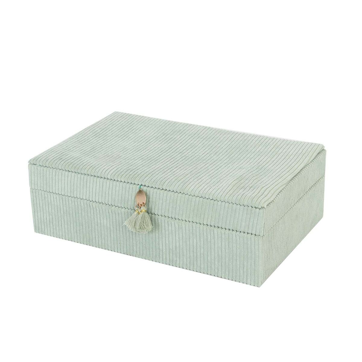 Smyckeskrin Versa Grön Polyester Papp Speglar 16 x 7,8 x 25 cm - 2