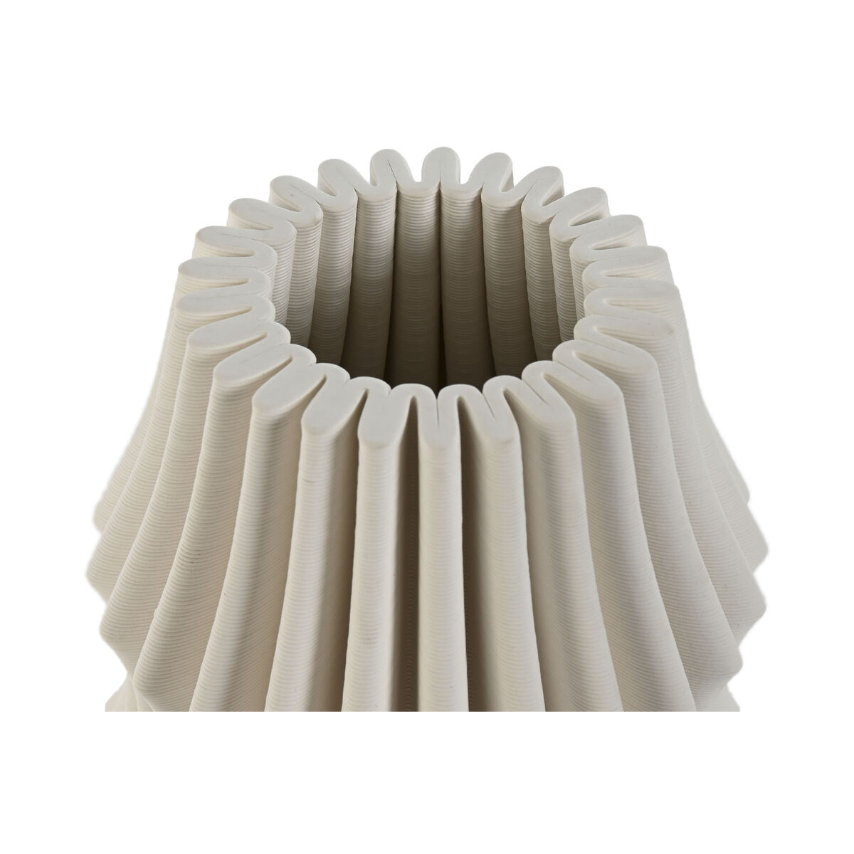 Vas Home ESPRIT Vit Stengods Modern 15 x 15 x 22,5 cm - 2