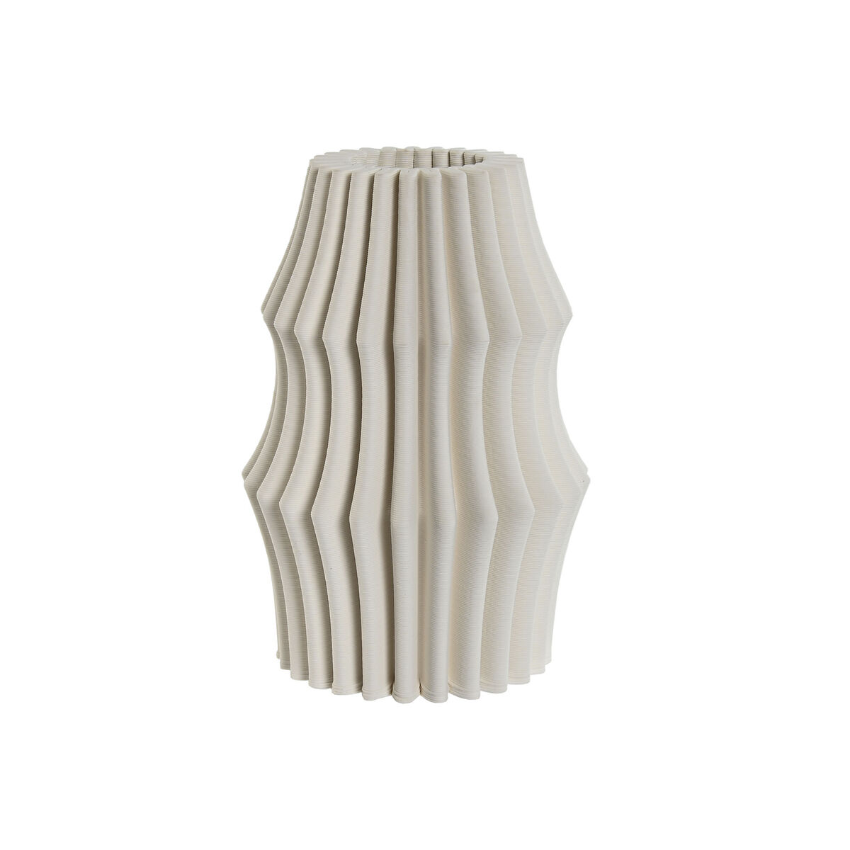 Vas Home ESPRIT Vit Stengods Modern 15 x 15 x 22,5 cm