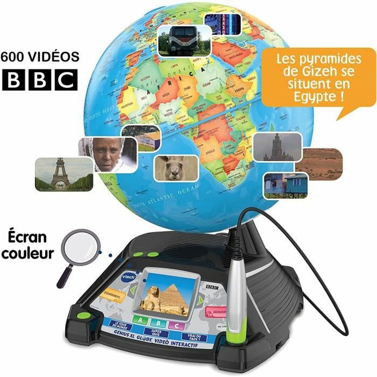 Interaktiv jordglob Vtech Genius XL Multicolour - 2
