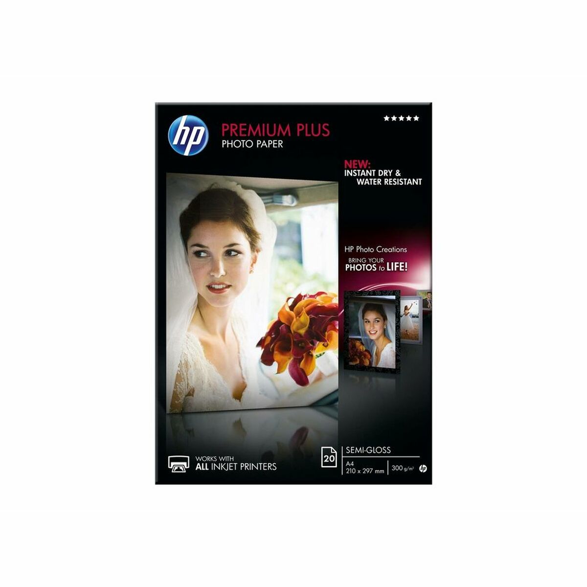 Skrivarpapper HP CR673A Vit A4 20 Blad - 2