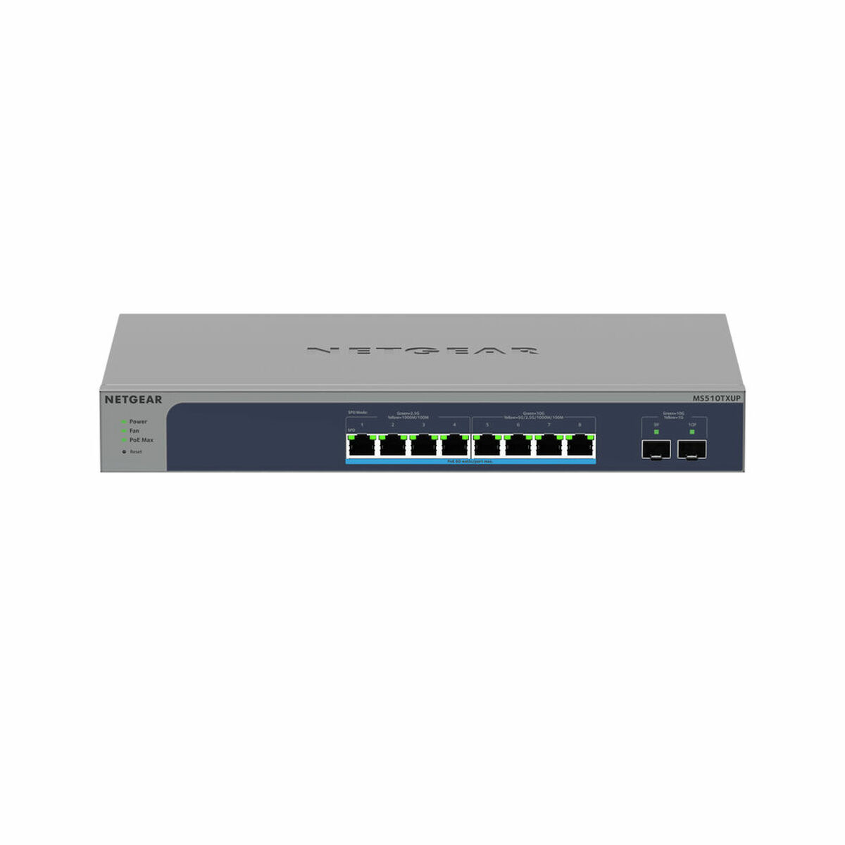 Switch Netgear MS510TXUP-100EUS Blå - 4