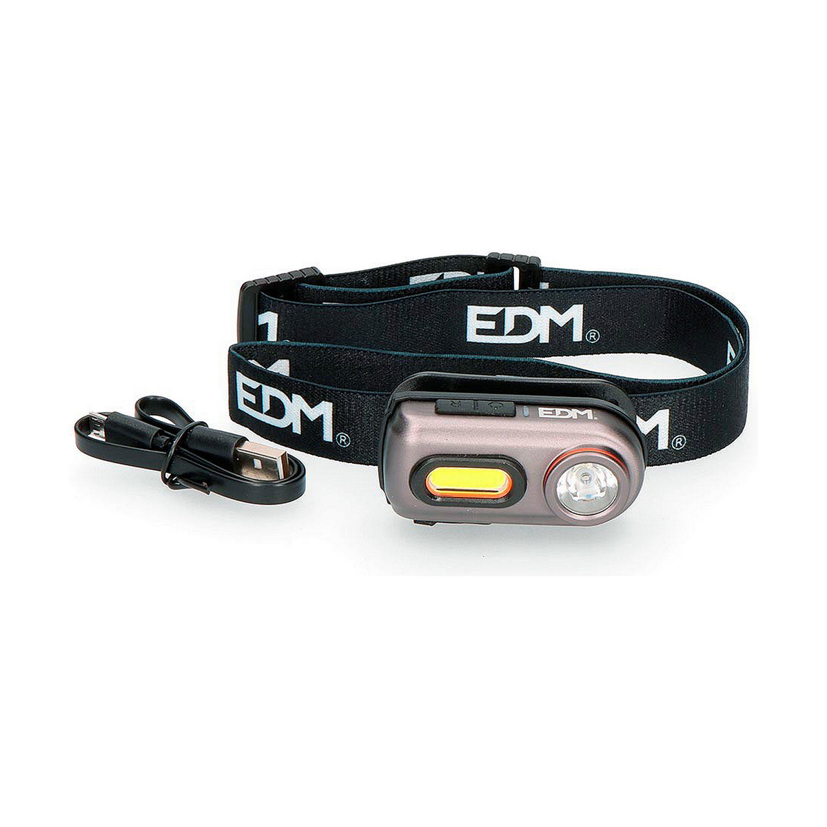 LED-lampa för huvudet EDM 36416 Svart 5 W - 10