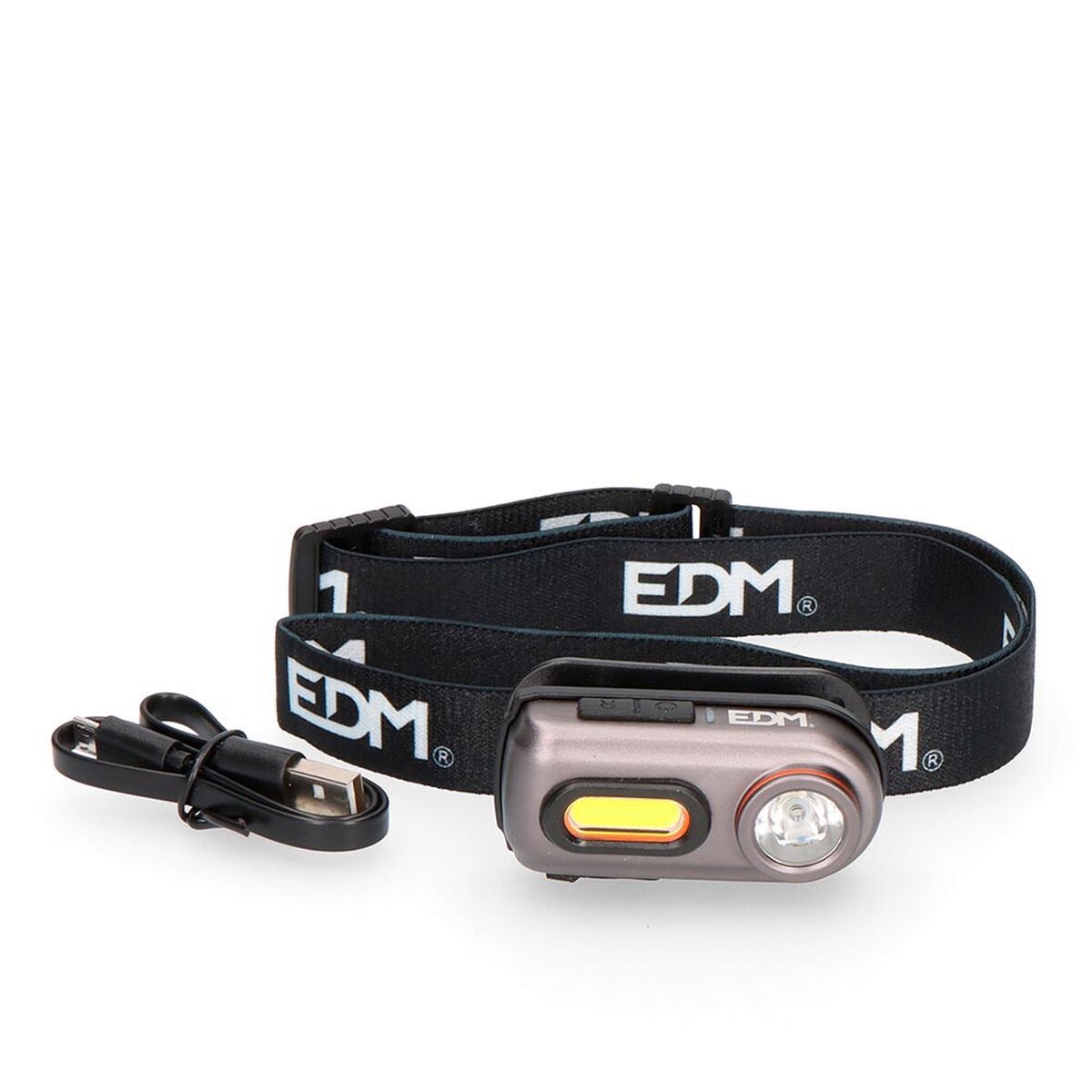 LED-lampa för huvudet EDM 36416 Svart 5 W - 8