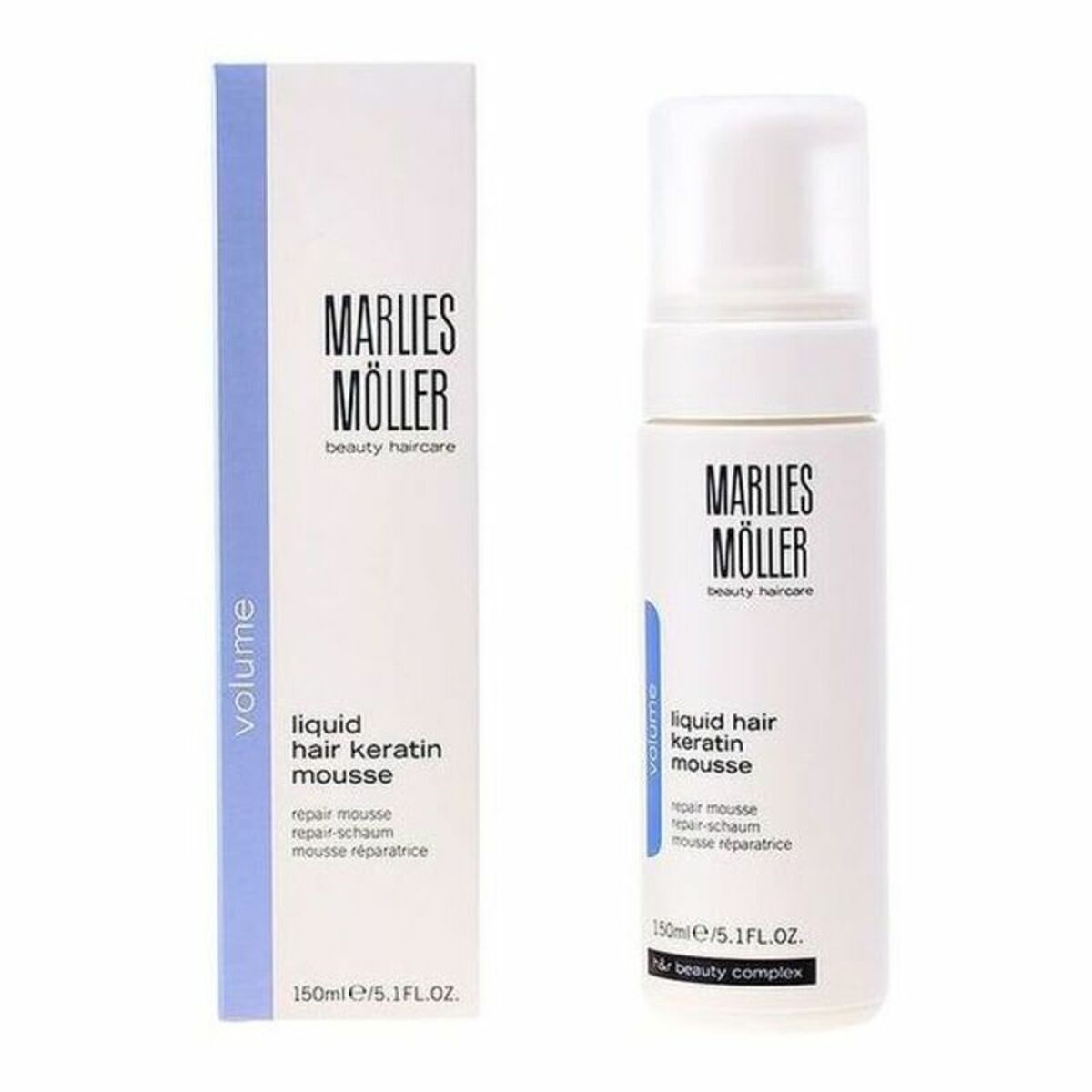 Keratininpackning Marlies Möller Volume 150 ml
