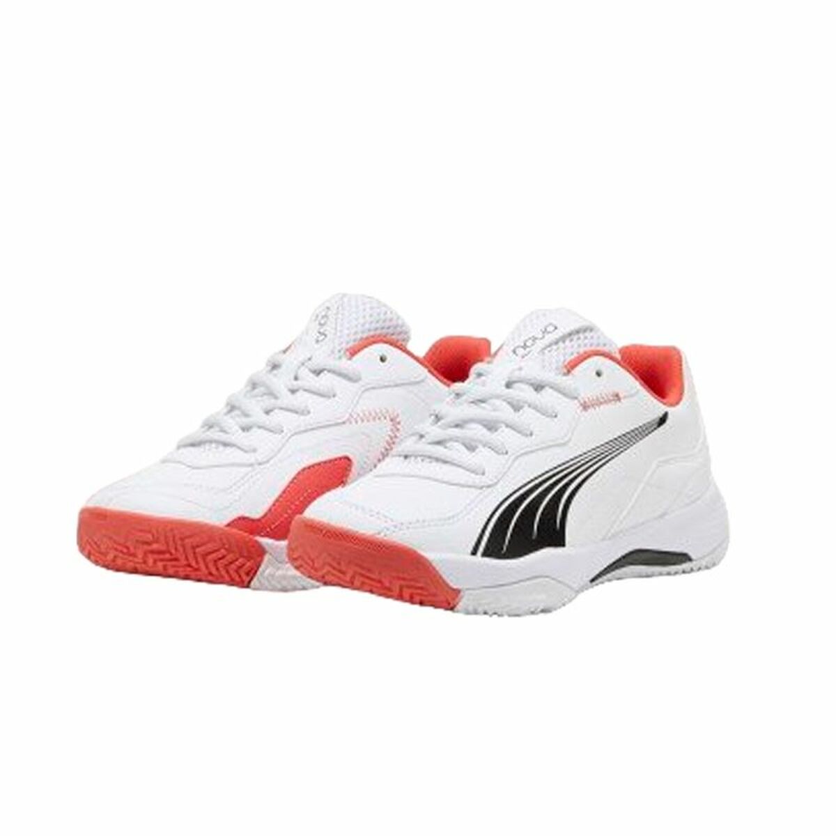 Padelskor, Vuxen Puma NOVA mash Vit Svart - 4