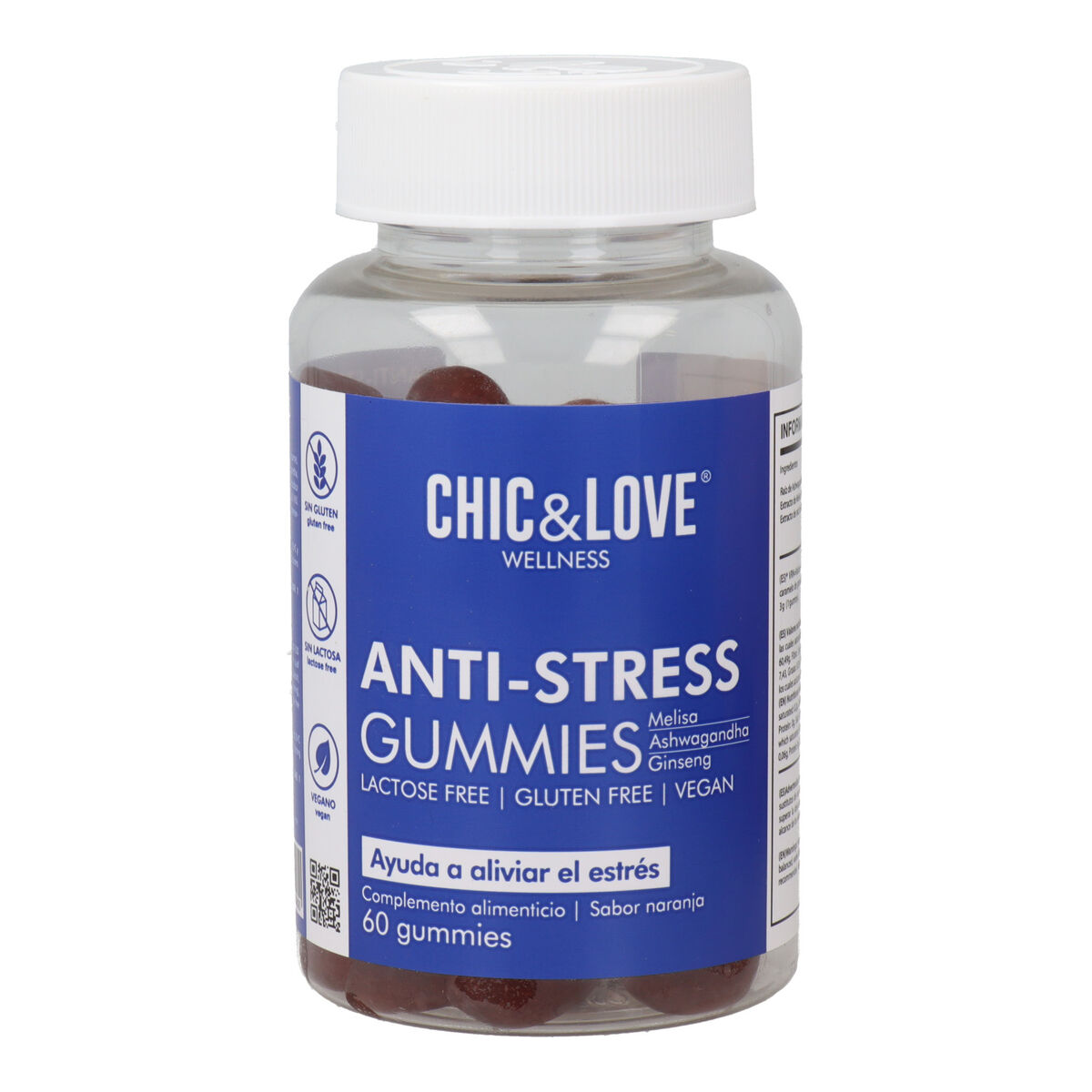 Kosttillskott Chic & Love Wellness Anti-Stress 60 antal
