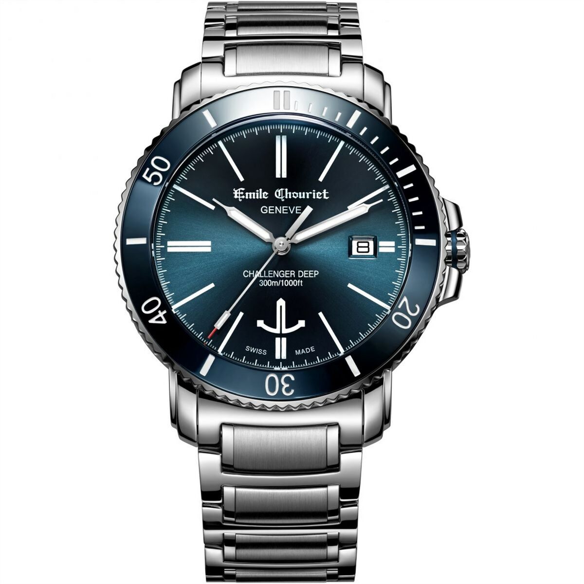 Herrklocka Emile Chouriet 081169G6AW986 (Ø 42 mm)